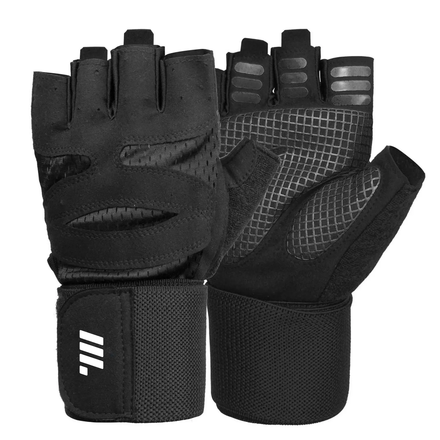 Guantes deportivos negros Magrolabs